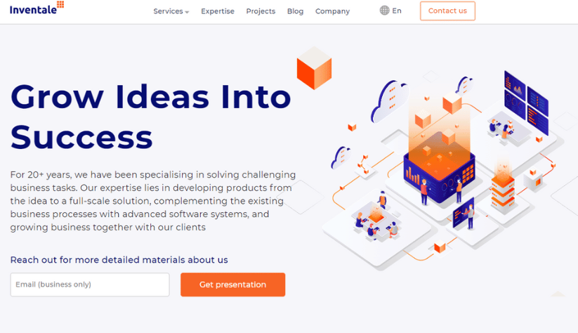 Inventale’s website