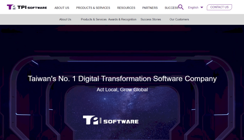 TPI Software website