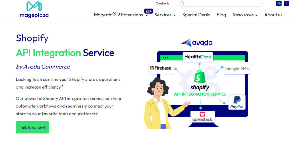 Mageplaza Shopify API Integration service