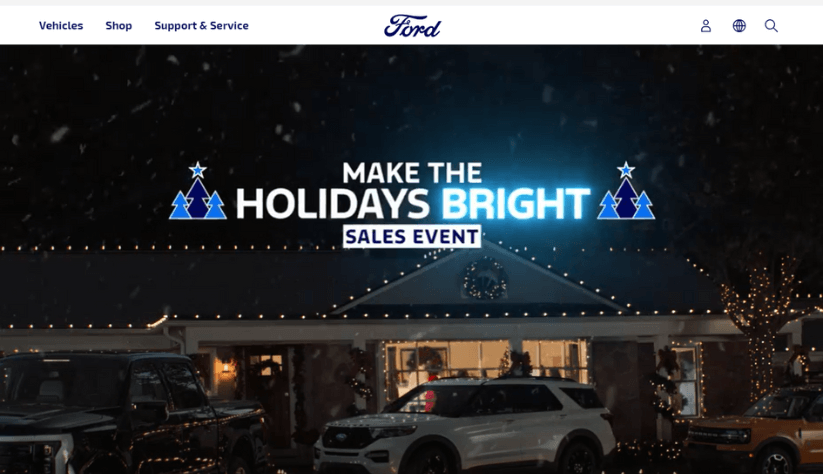 Ford Motor Company (FMC)'s website