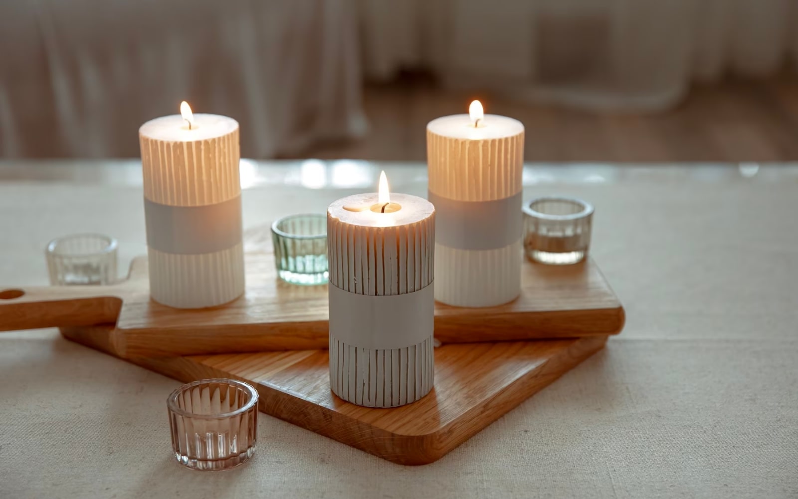 Candles and candle holders