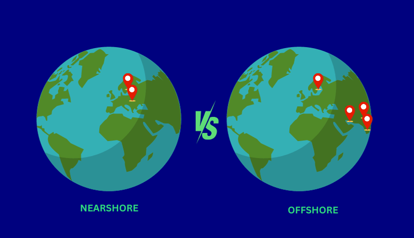 Offshore or nearshore outsourcing