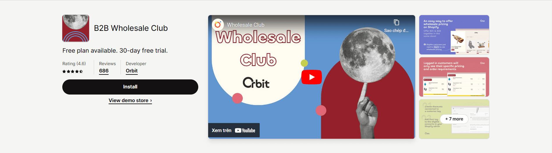 B2B Wholesale Club app