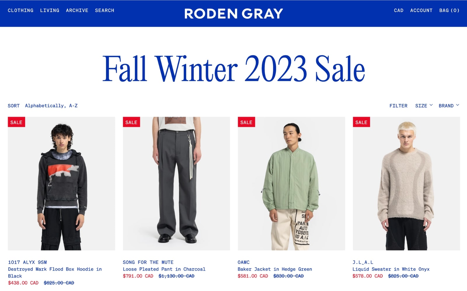 RODEN GRAY’s website