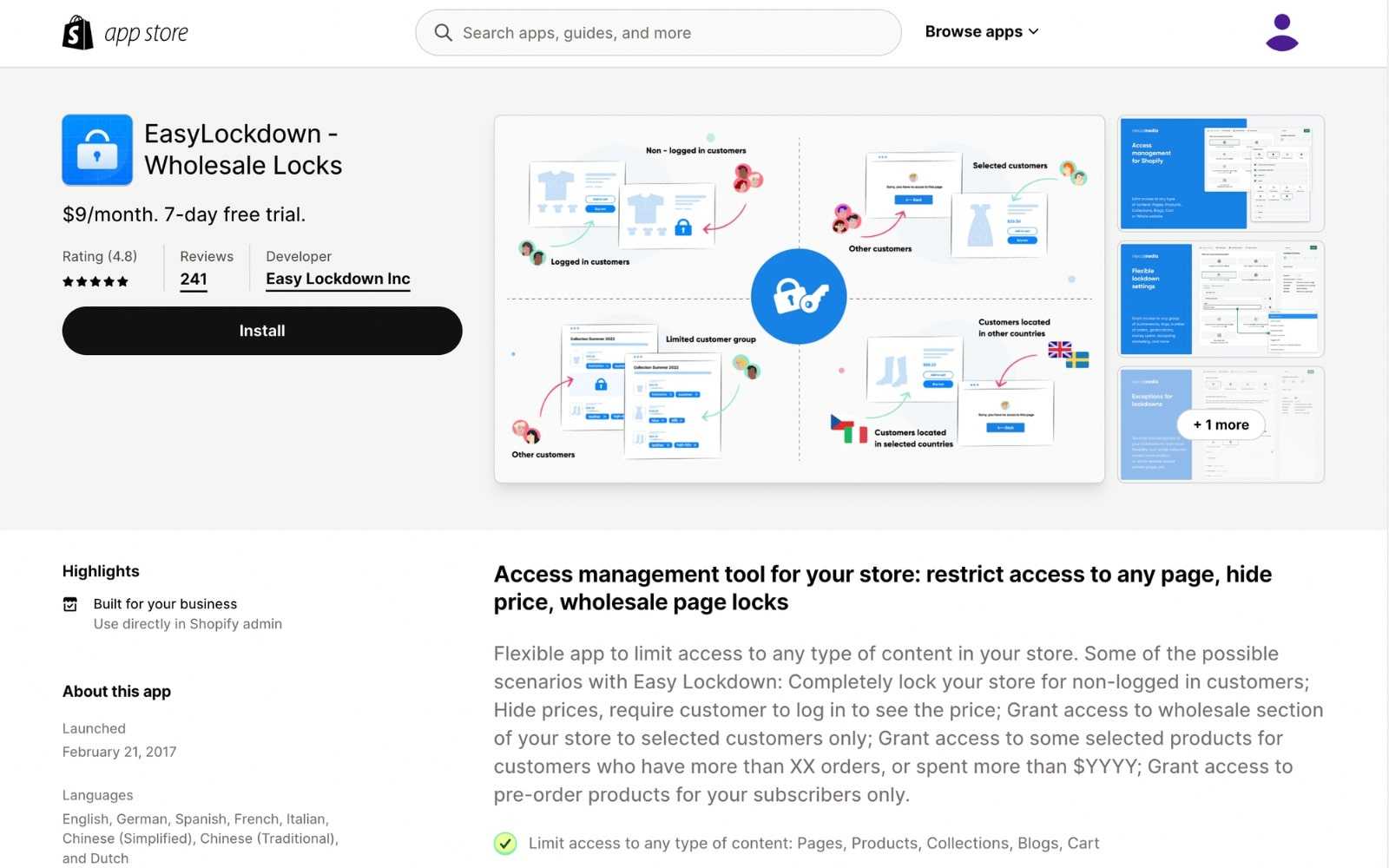 EasyLockdown ‑ Wholesale Locks