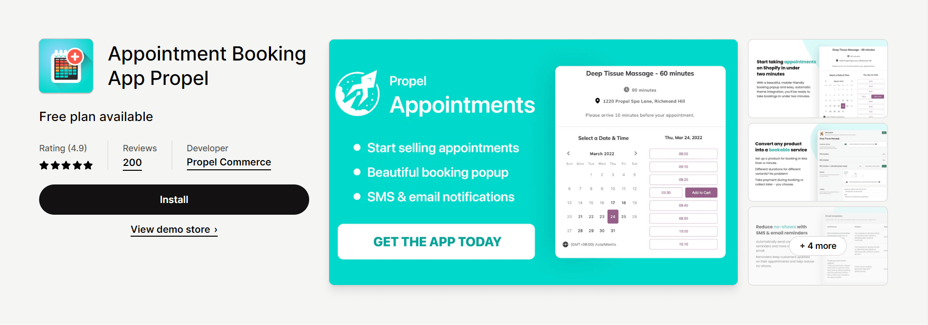 Appointment Booking App Propel 