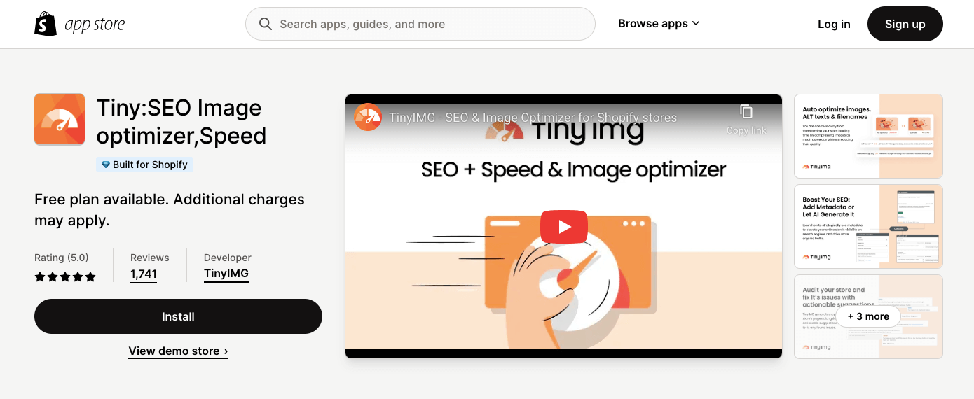 TinyIMG - Best alternative to Shopify Image Resizer