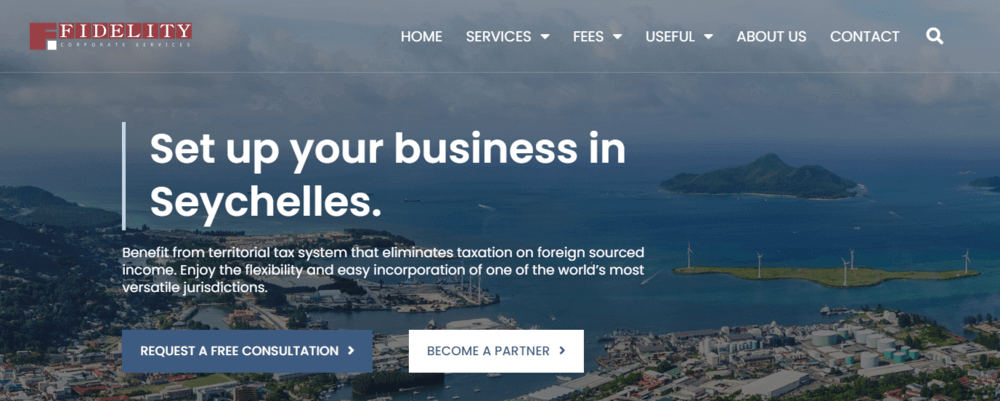 Offshore company in Seychelles - Fidelity Corporate Services