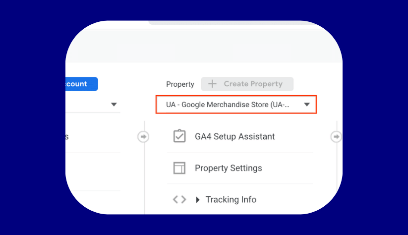 Setting up a dedicated GA4 property for each store is important