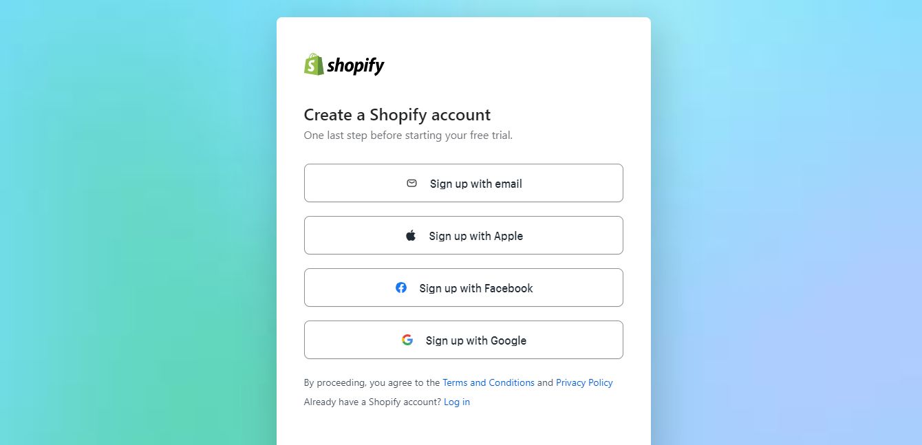 Setting up your Shopify store