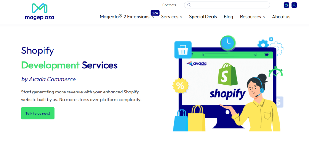 Top recommended Shopify Partner - Mageplaza