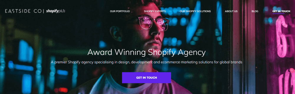 Top best Shopify Plus agency partners - Eastside Co