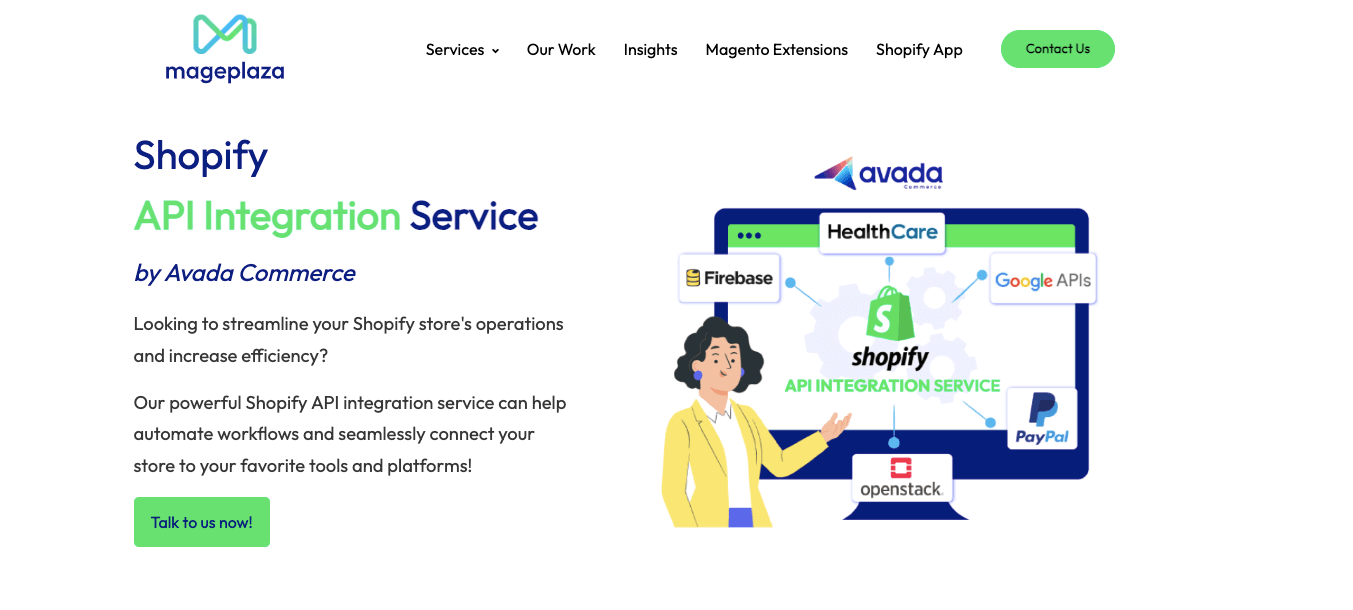 Mageplaza’s Shopify API Integration service