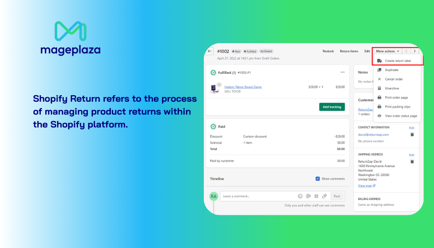 what-is-shopify-return