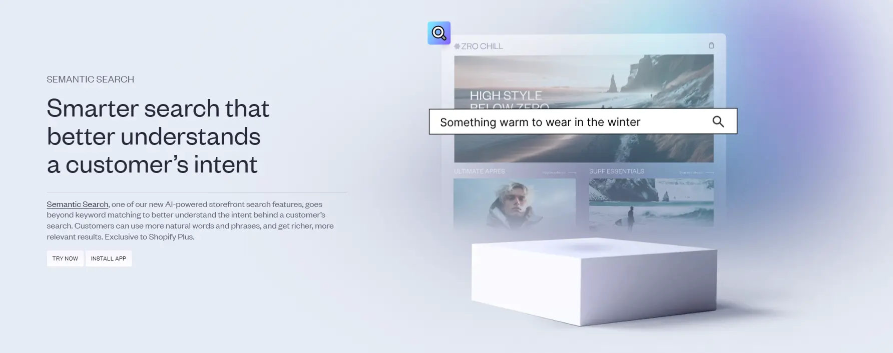 Semantic Search in Shopify Editions Winter