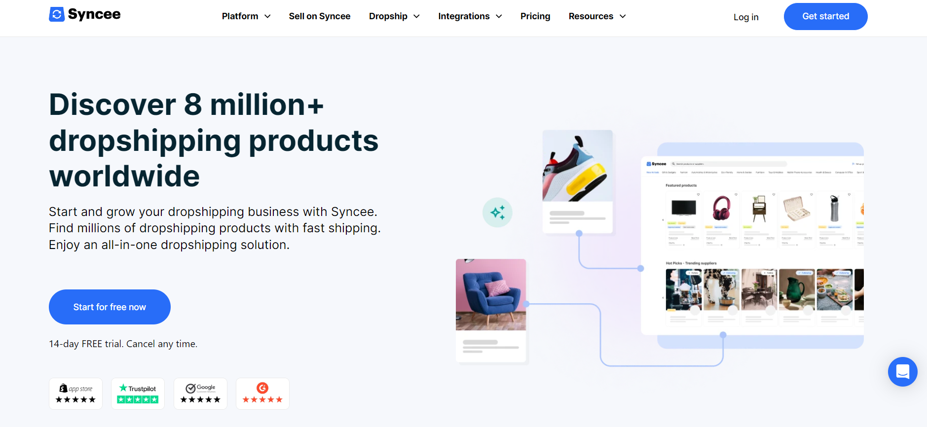 Syncee platform
