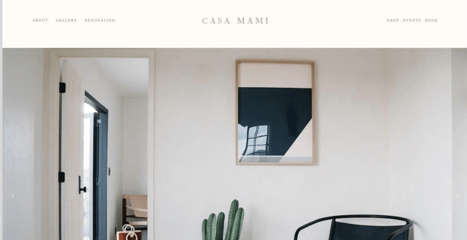 Casa Mami website