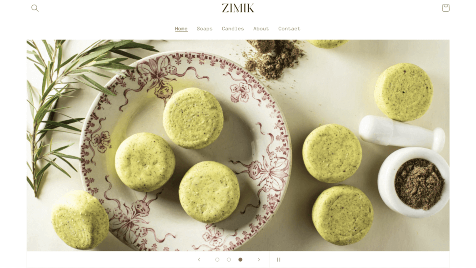 Zimik Studio website