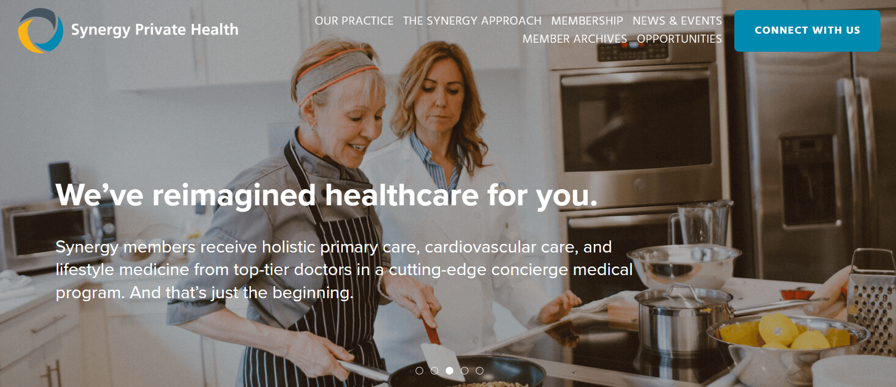 health care web design