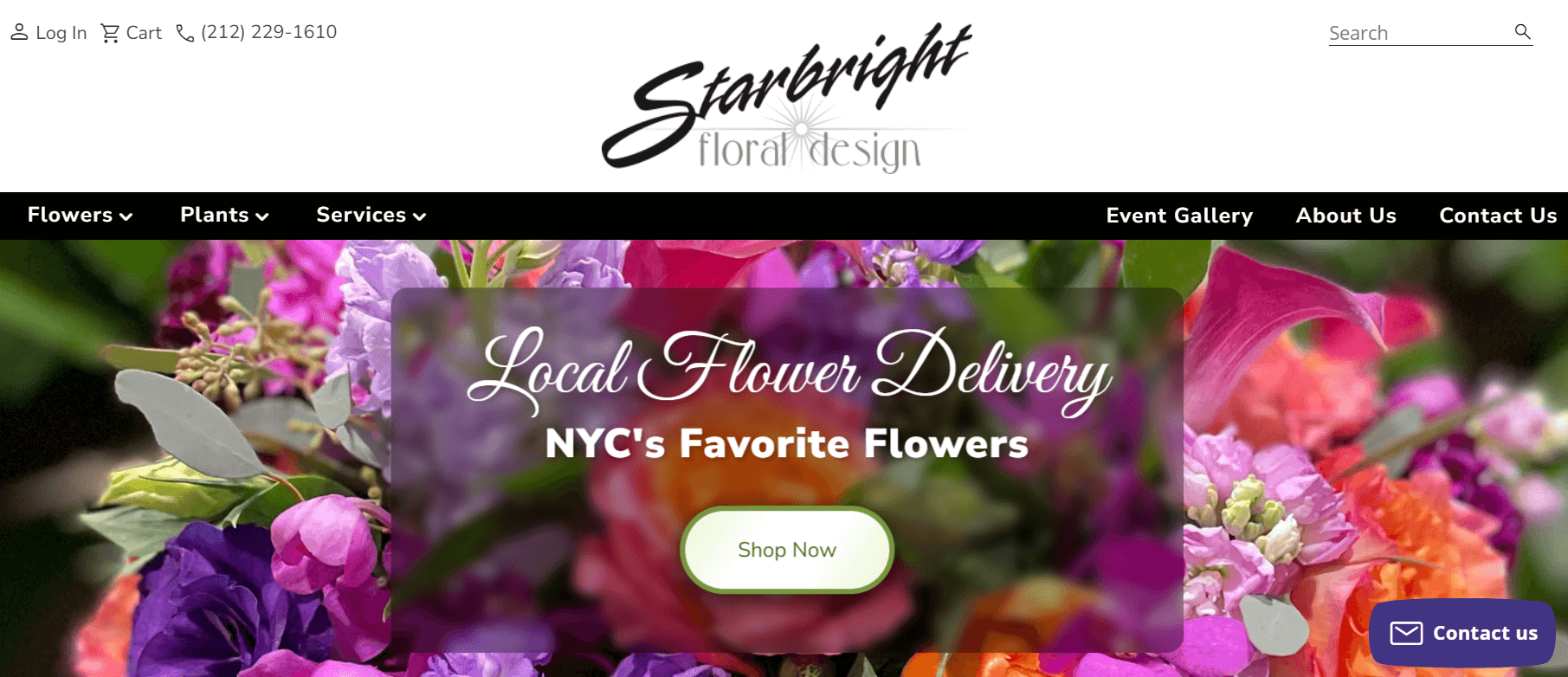 florist web design