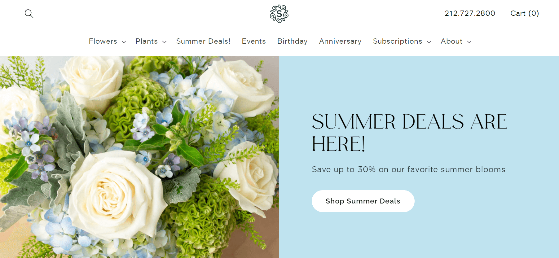 florist web design