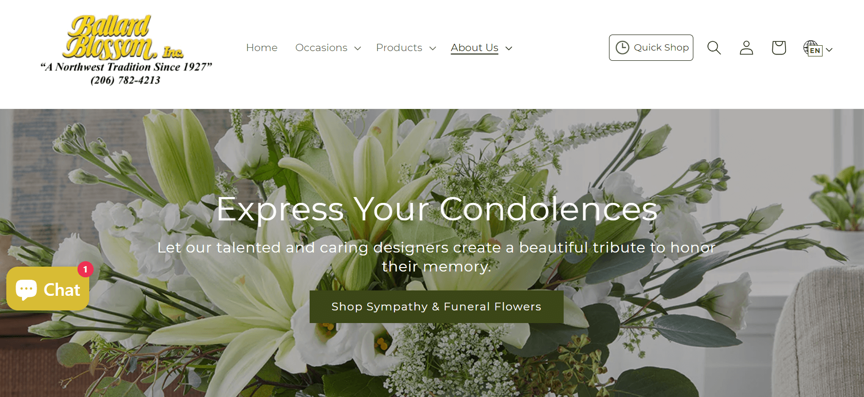 florist web design