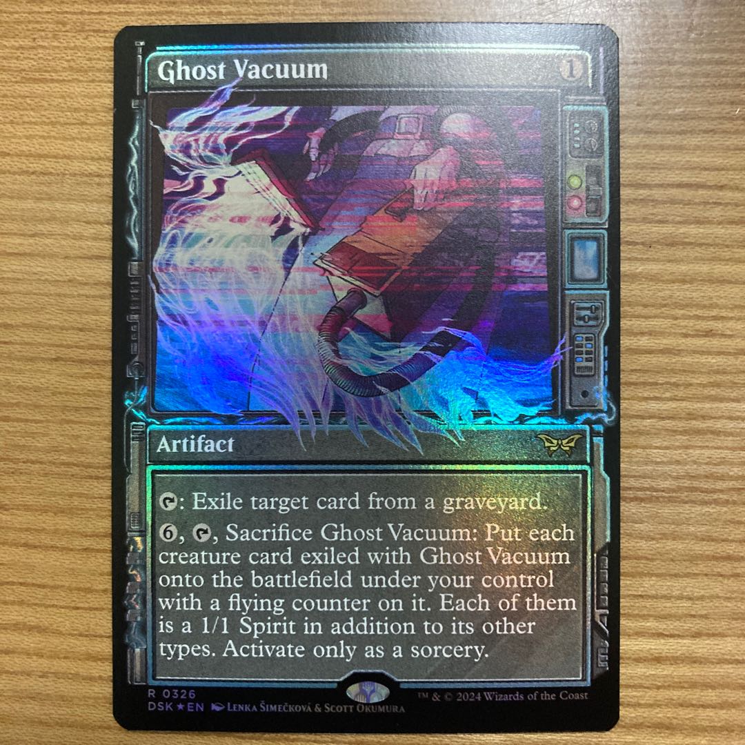 Degreasing vacuum cleaner showcase foil