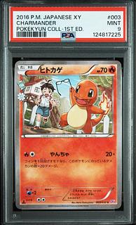 【PSA9】ヒトカゲ(キラ) C 003/032 1枚