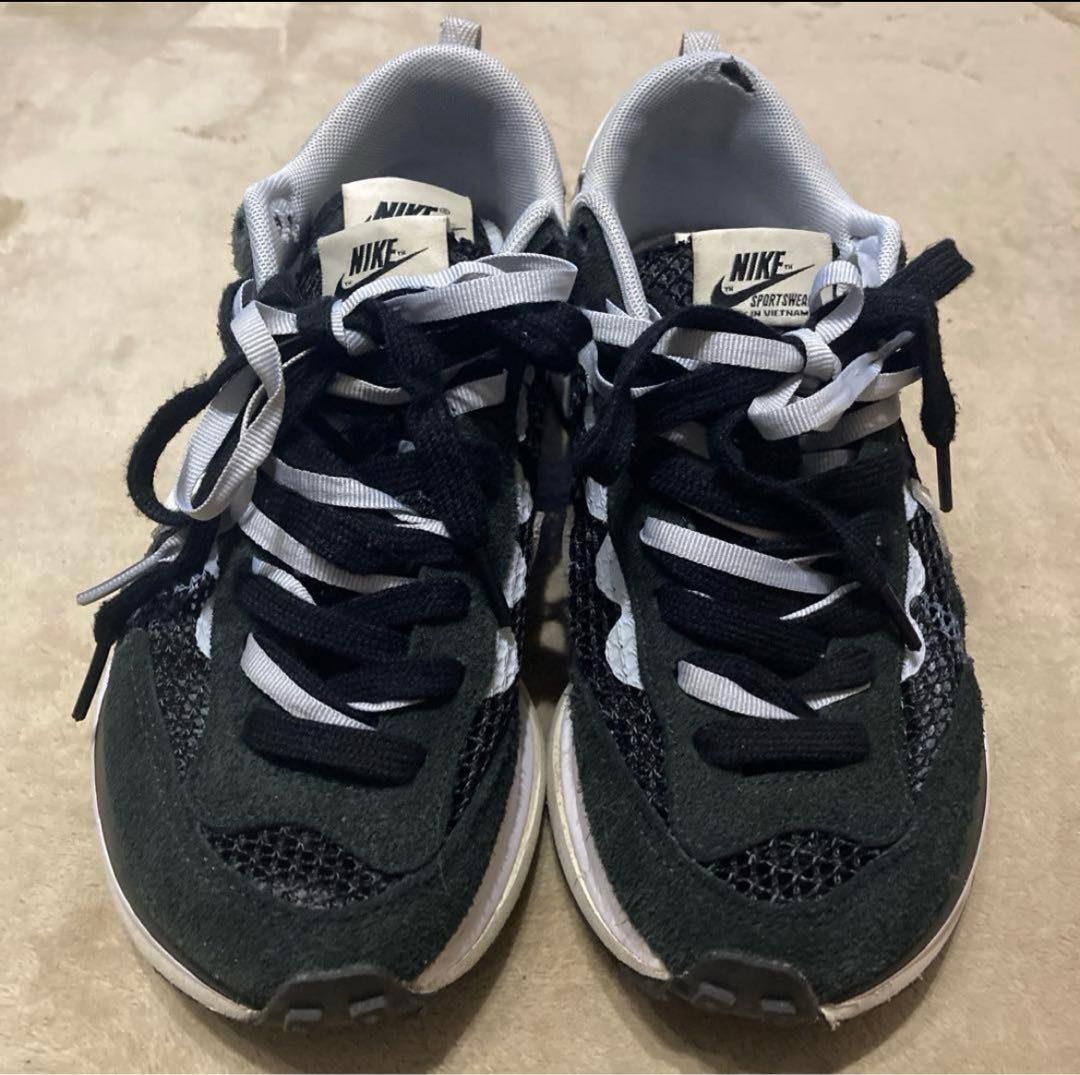nike sacai VAPORWAFFLE ヴェイパーワッフル 24cm 白黒 24cm