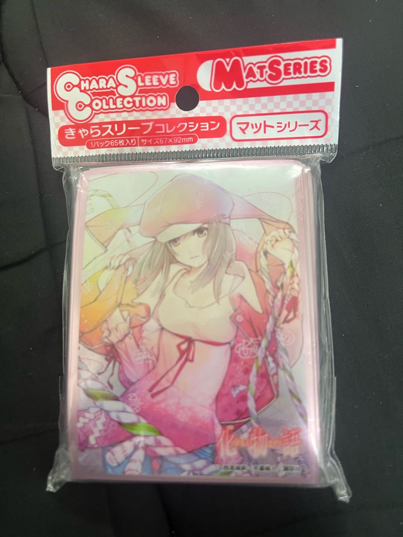 きゃらスリーブコレクション　化物語　千石撫子　スリーブ