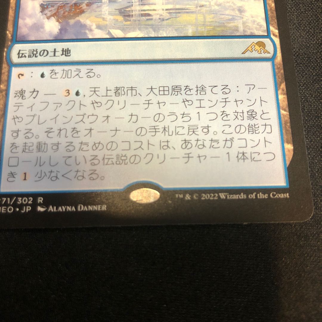 天上都市、大田原 レア 271/302 1枚