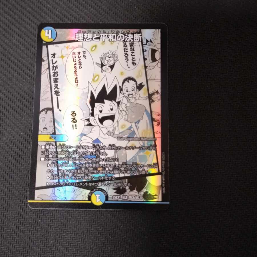 理想と平和の決断 SR MC6/MC10