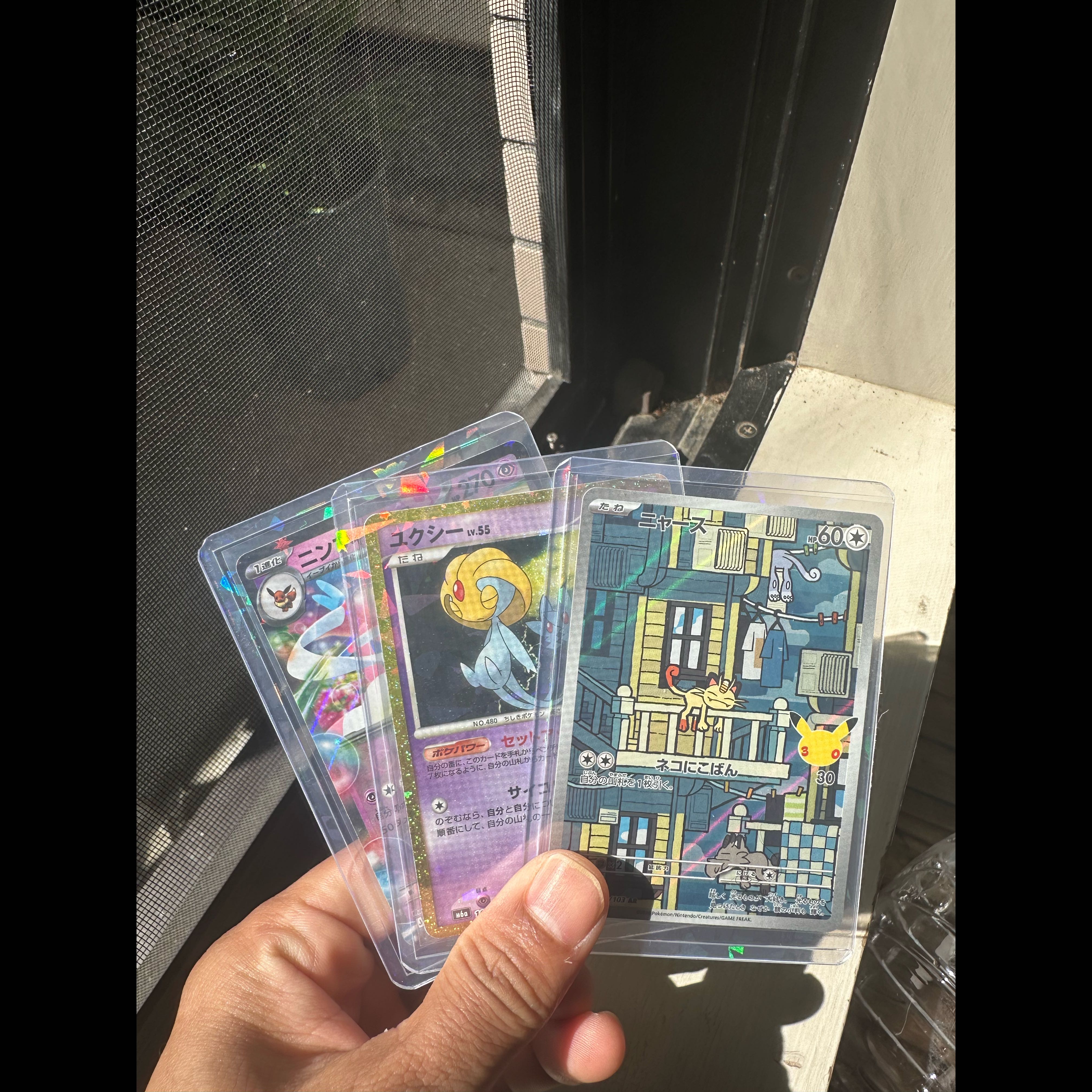Set of 18 Pokémon Card Sleeves 18枚
