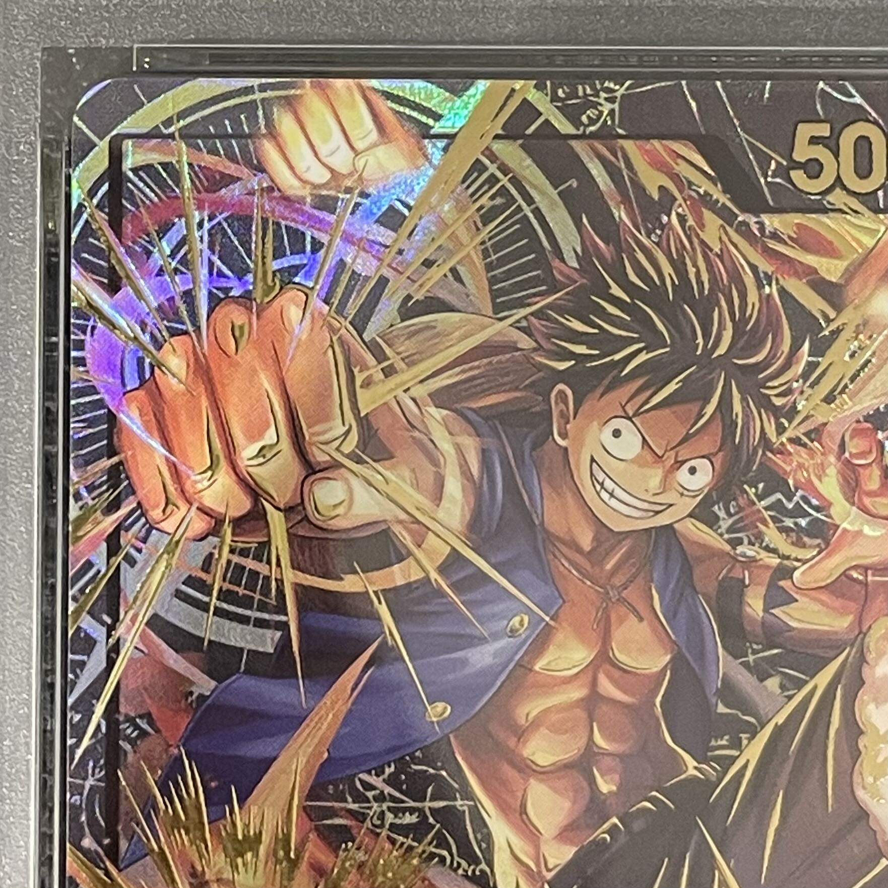 【PSA10】モンキー・D・ルフィ(パラレル)(リーダーコレクション) L ST13-003 1枚