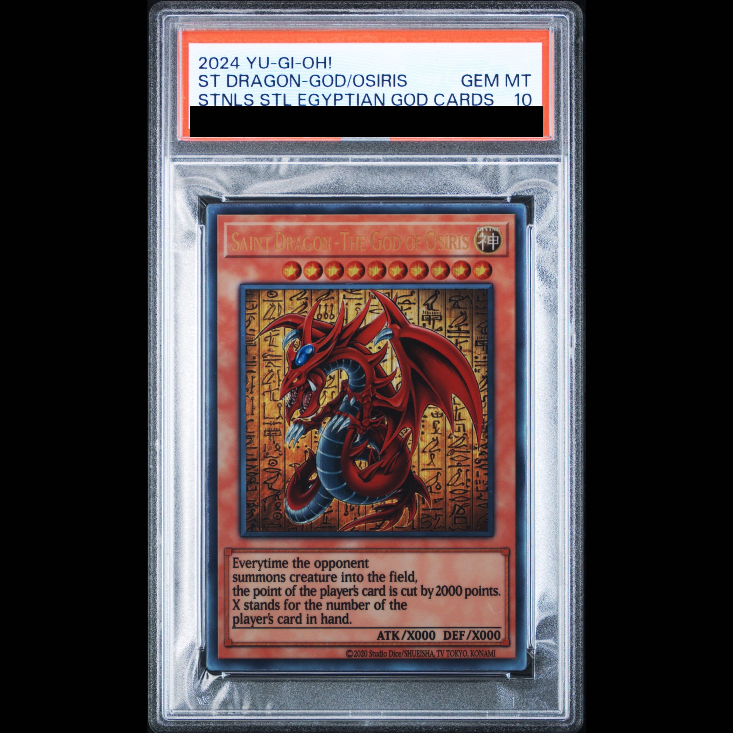[PSA10] Slifer the Sky Dragon (Original Art on Stainless Steel) 1枚