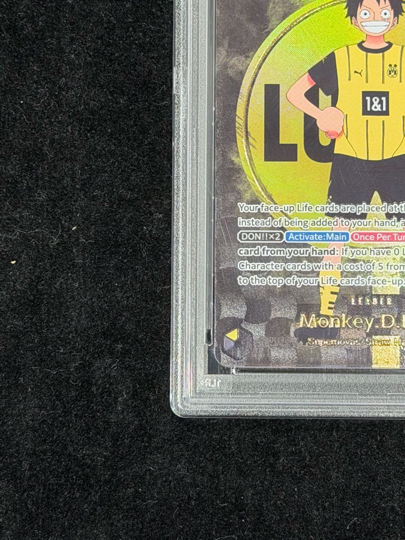 【PSA10】 モンキー・D・ルフィ 《英語版》 (ドルトムント) [L] {ST13-003} 1枚