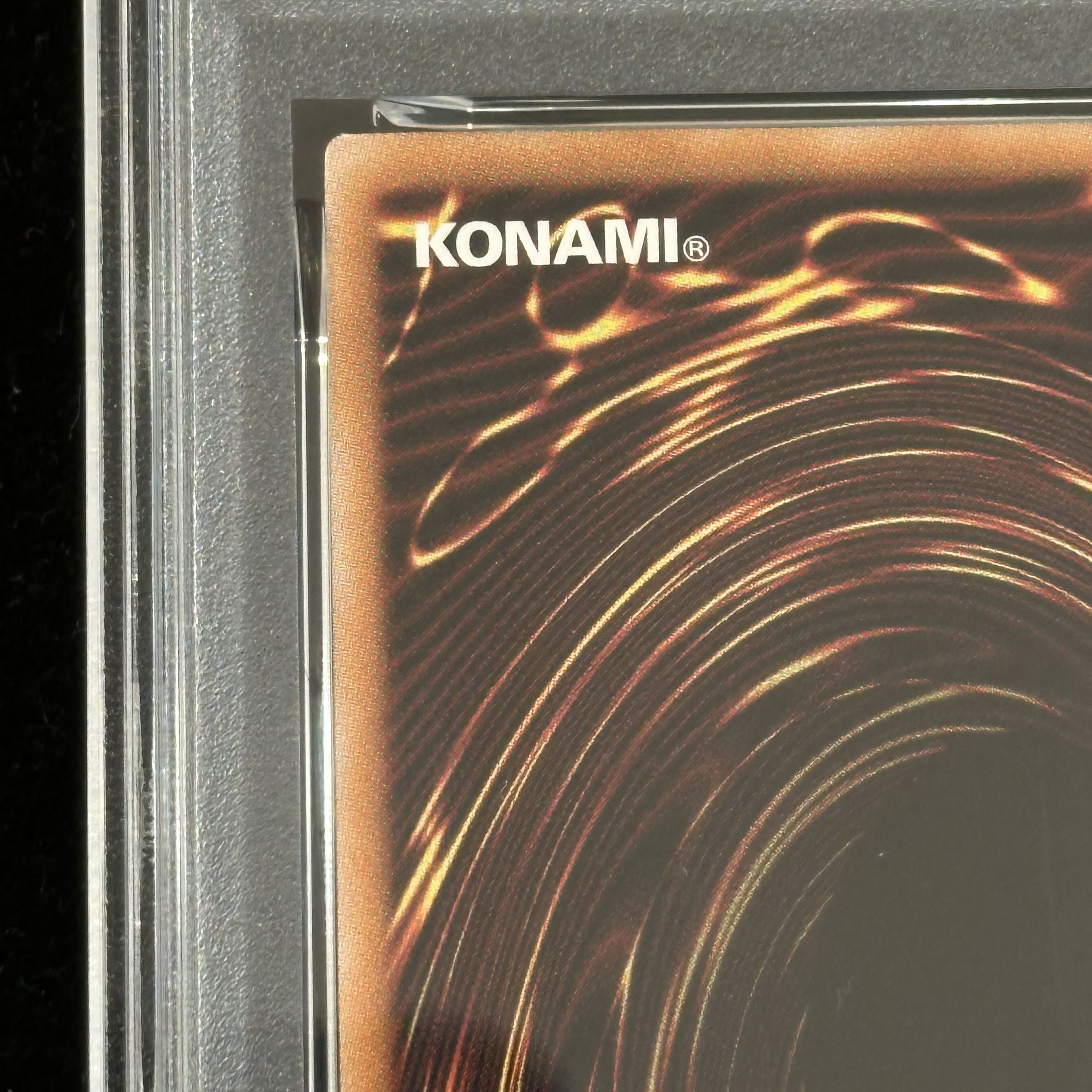 【PSA10】黒魔導のカーテン(オーバーフレーム) プリズマティックシークレットレア LOCH-JP003 1枚