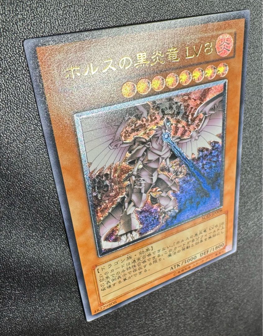 遊戯王 ホルスの黒炎竜 LV8 レリーフ