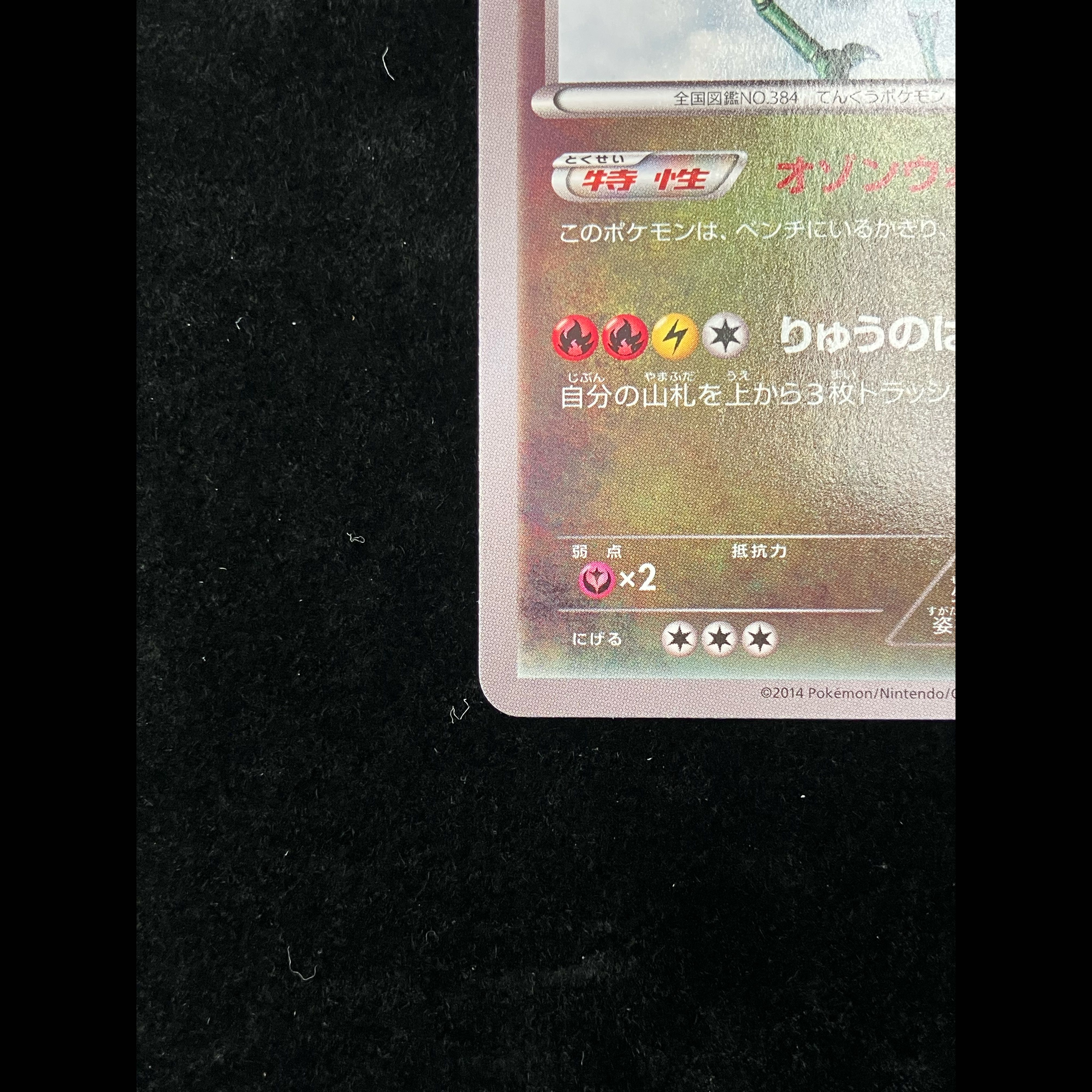 Rayquaza PROMO 100/XY-P 1枚