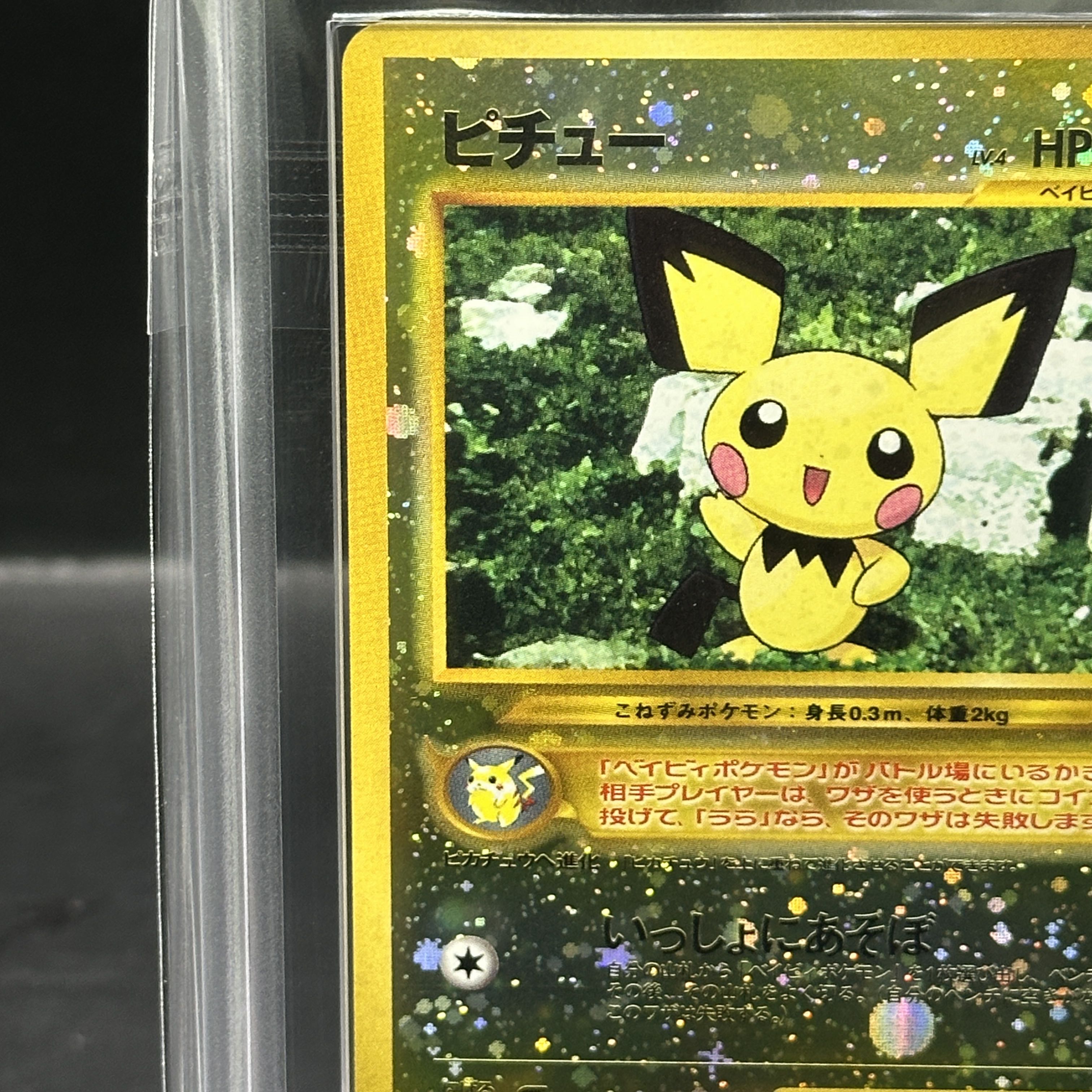 【ARS10】ピチュー プレミアムファイル キラ 旧裏  1枚