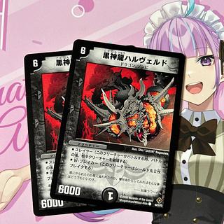 黒神龍ハルヴェルド C 44/55/Y5 2枚