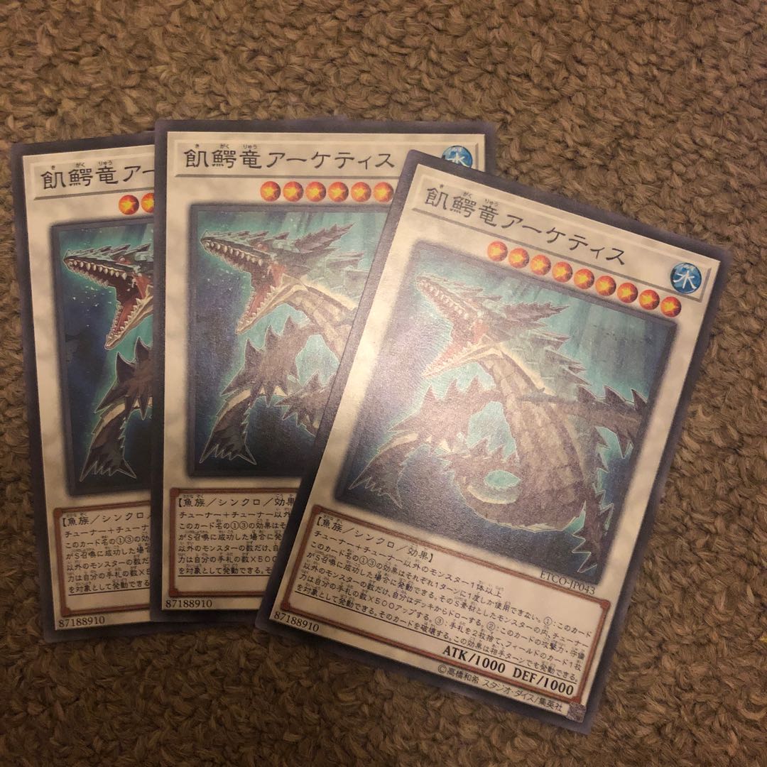 飢鰐竜アーケティス ノーマル JP043 1枚