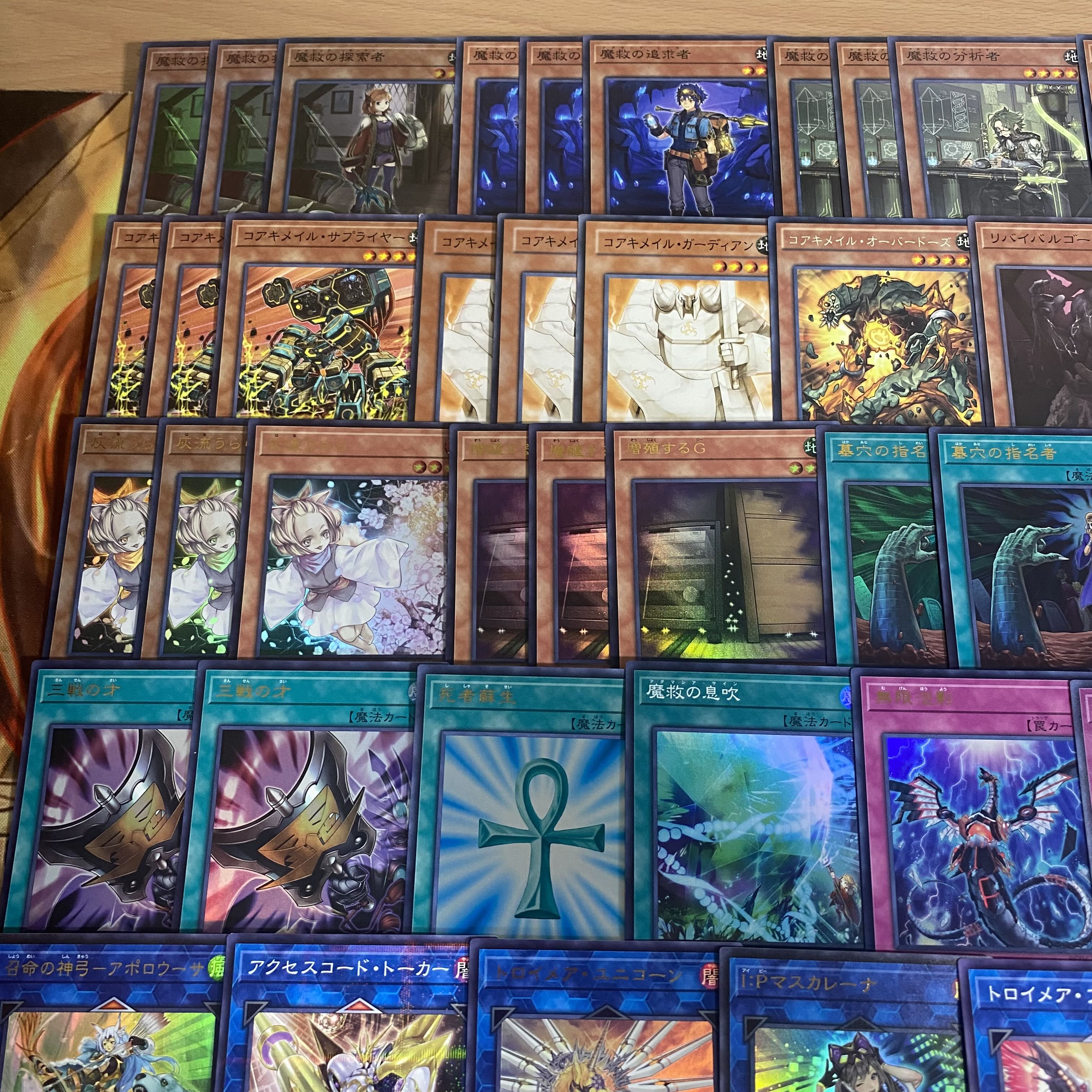 Yu-Gi-Oh! Adamassia Deck Full Scale Construction Demon Salvation Dragite Baroness Ash Blossom & Joyous Spring