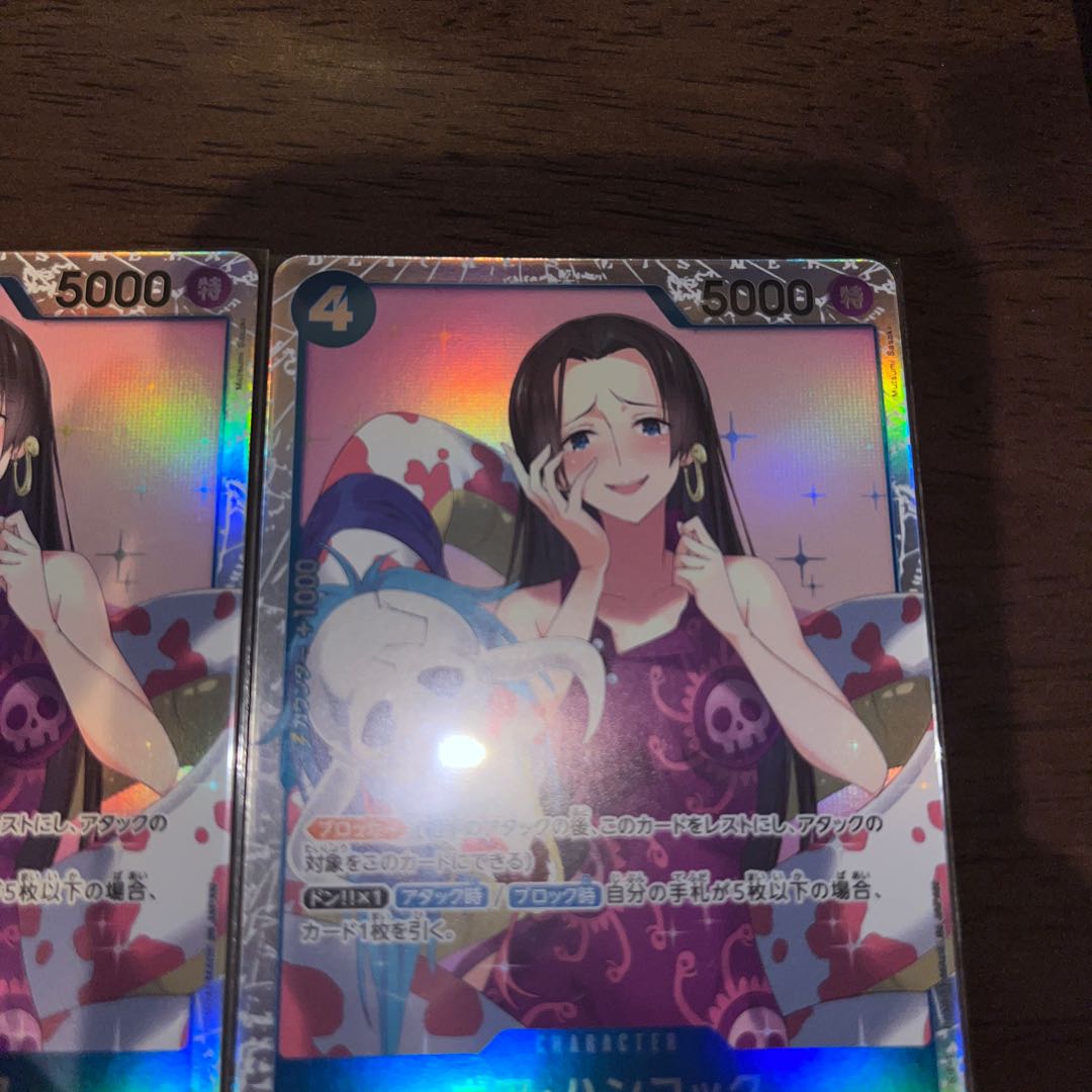 4枚セット　美品 ボア・ハンコック SR OP01-078 1枚