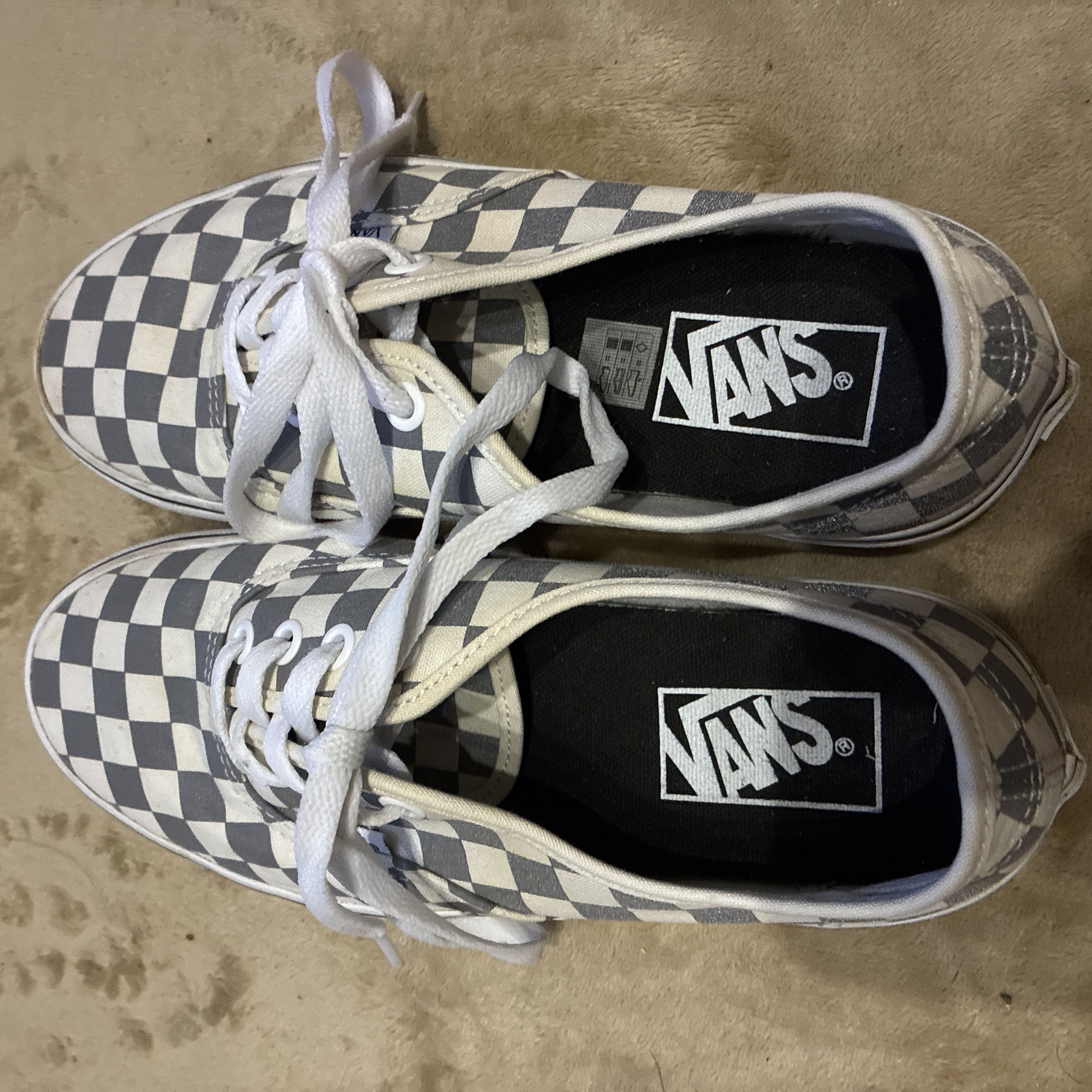 VANS Authentic Checkered Flag Sneakers 23.5 cm 23.5cm