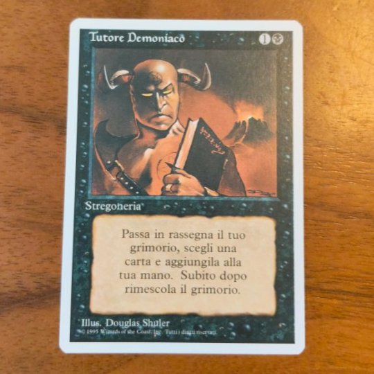 Demonic Tutor (IT Edition) 1枚