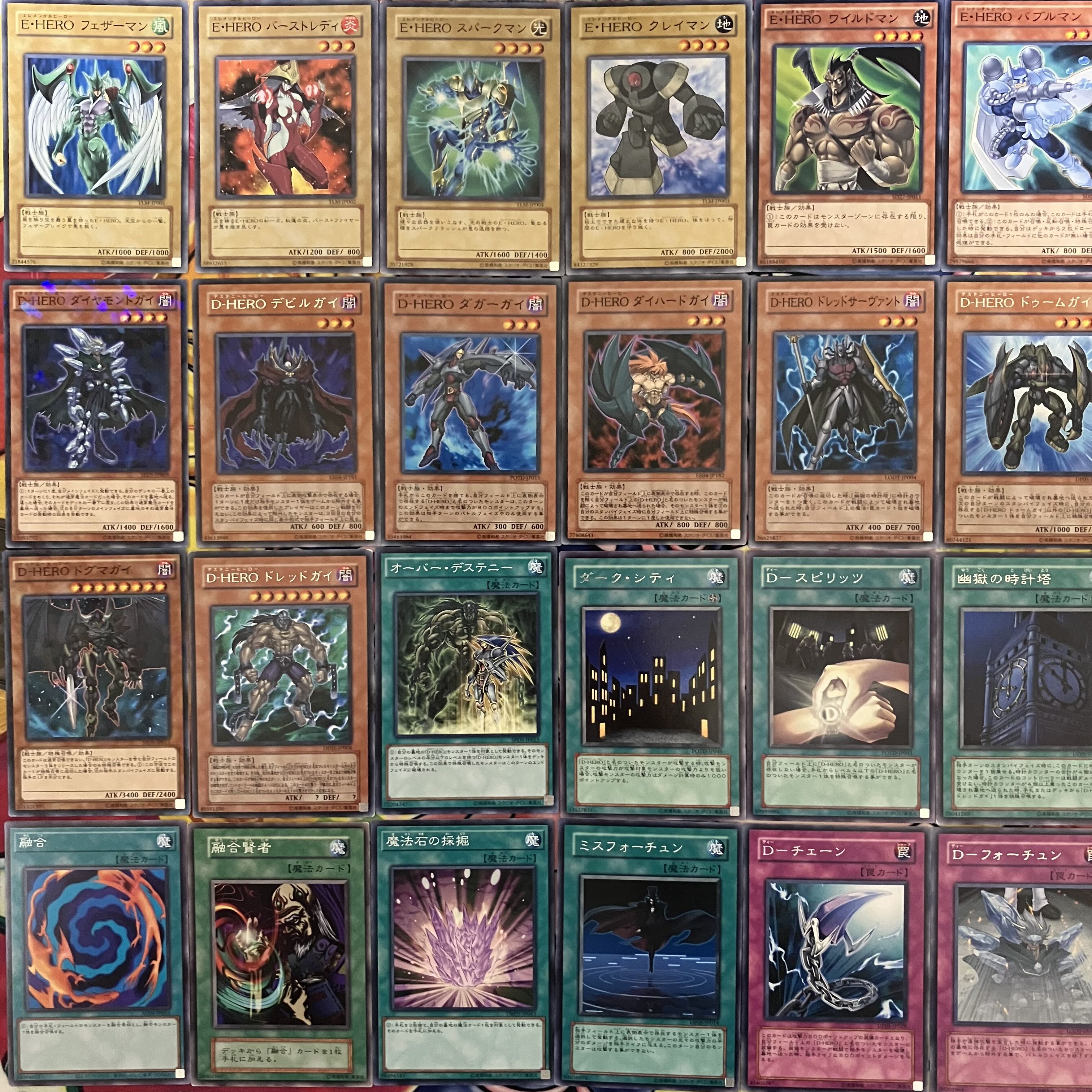 No.1537 Ed Phoenix deck D-HERO deck Yu-Gi-Oh Aster Phoenix deck 1枚