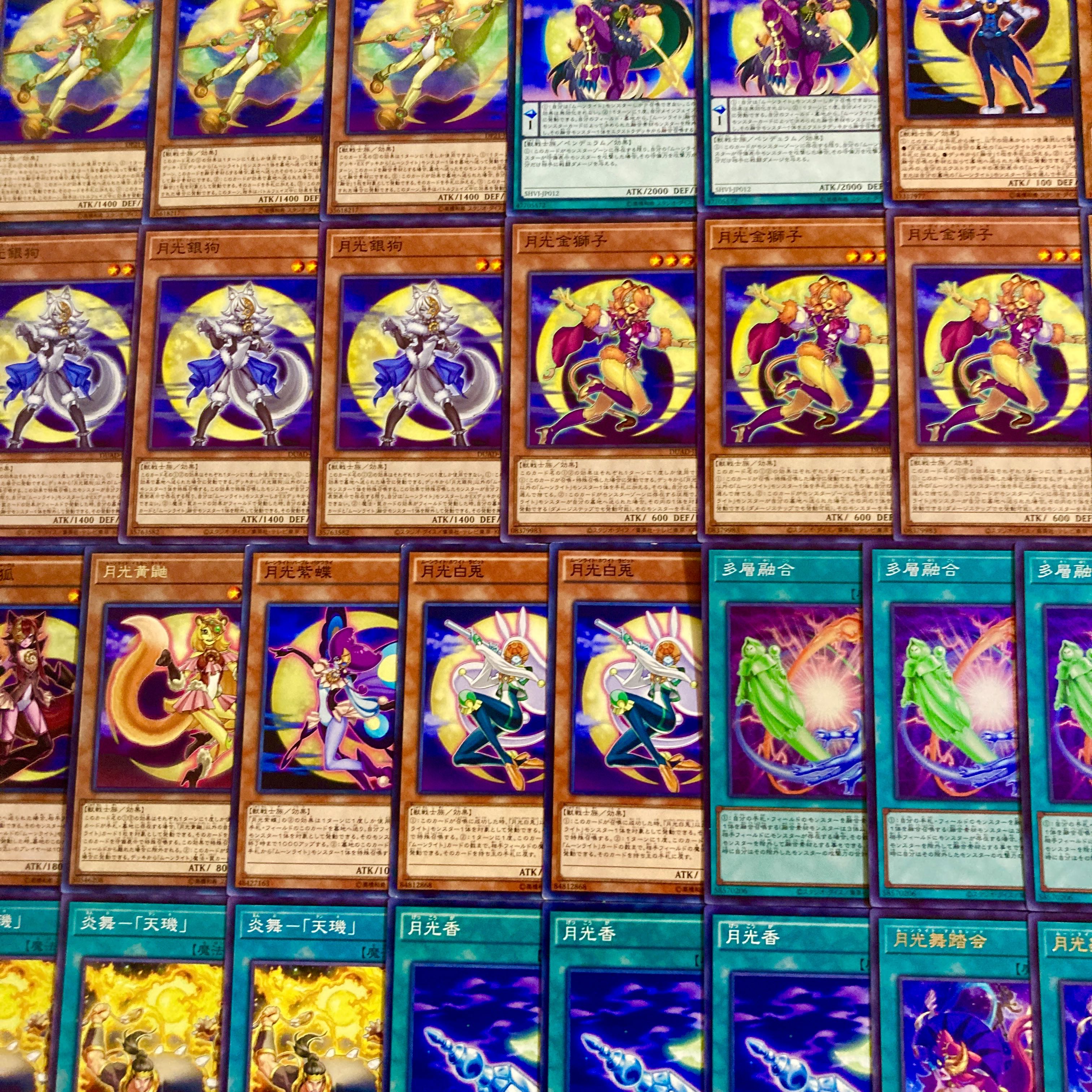 遊戯王【新規入り構築！！】月光デッキ４０枚 1枚