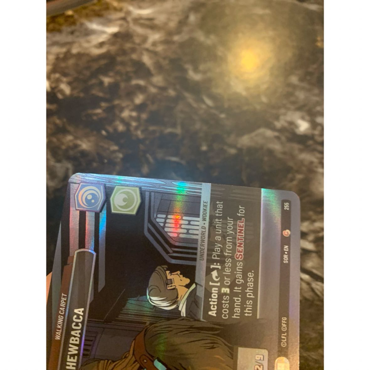 スターウォーズ　アンリミテッド ショーケース マンダロリアン チューバッカ 1枚