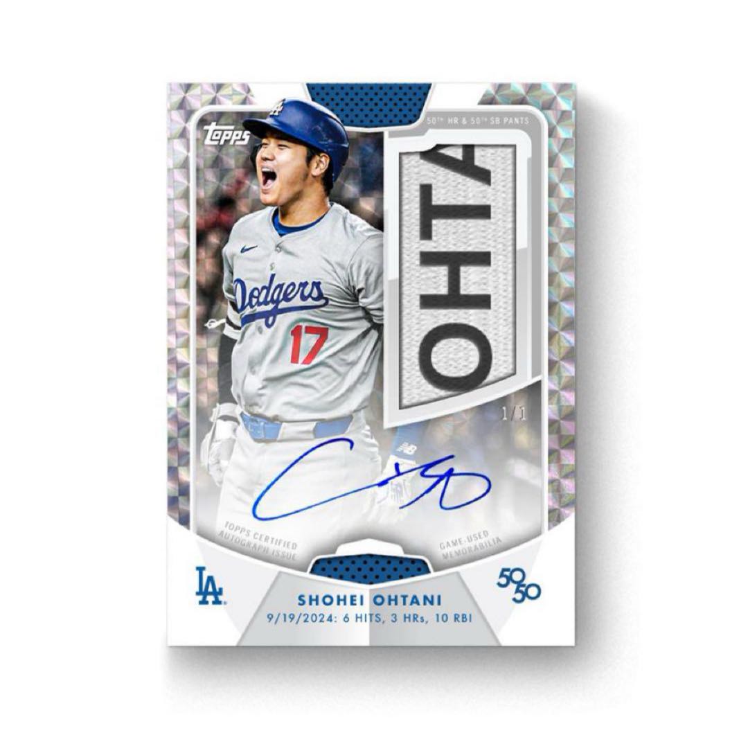 2024 Topps 50/50 大谷翔平– 10pack 1box